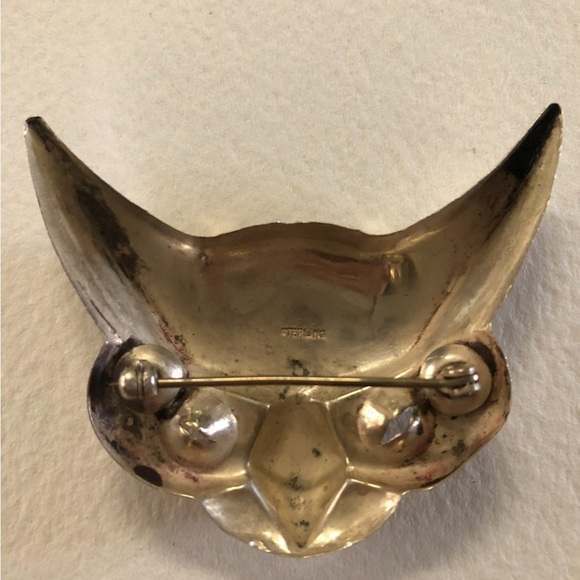 Silver Owl Brooch - Picture 2 of 5